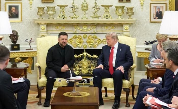 Zelenski, primit de Donald Trump la Casa Albă. Primul mesaj transmis după întâlnirea din Biroul Oval